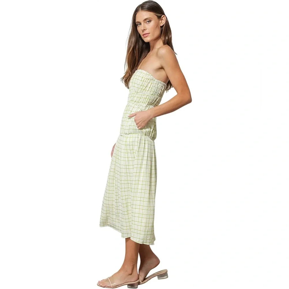 Line & Dot ~ Oakley Embroidered Midi Dress - Picture 2 of 4